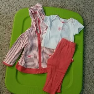 3 piece matching outfit